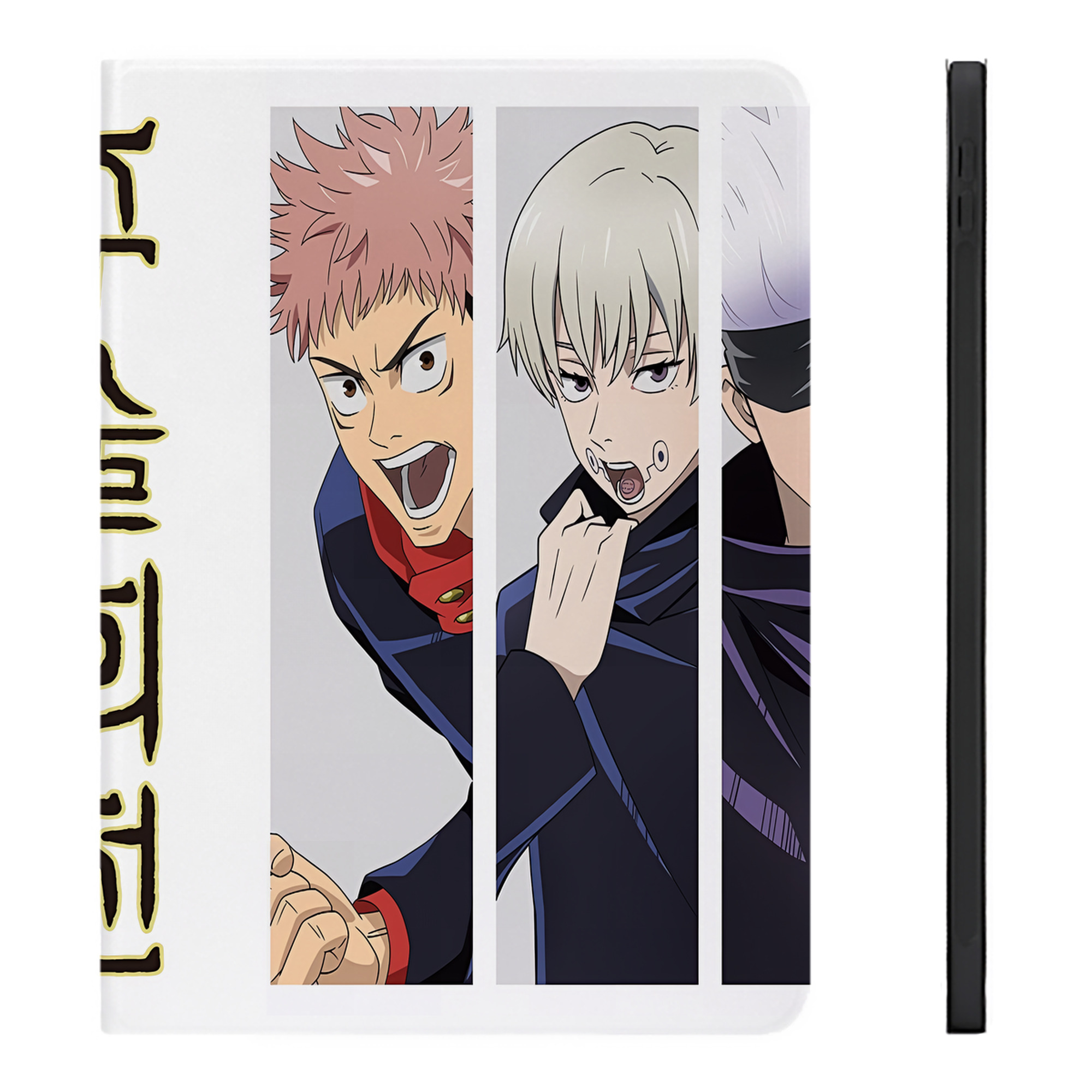 （画像用） 呪術廻戦 Jujutsu Kaisen IPadケース ペンホルダー付き ブックスタイルデザイン